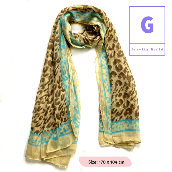 tiger print hijab gravity world