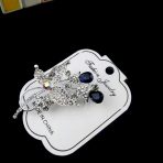 Leaf Design Stone Work Hijab Pin/Brooch-2 - Image 6