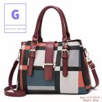 Multi Color Medium Size 3 Individual Compartment Bag - Image 4