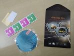 2 Pcs Anti Fog and Anti Rain Film/Sticker Mirror Round Shape 95mm - Image 2