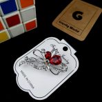 Grasshopper Design Silver Hijab Pin/Brooch-3 - Image 2
