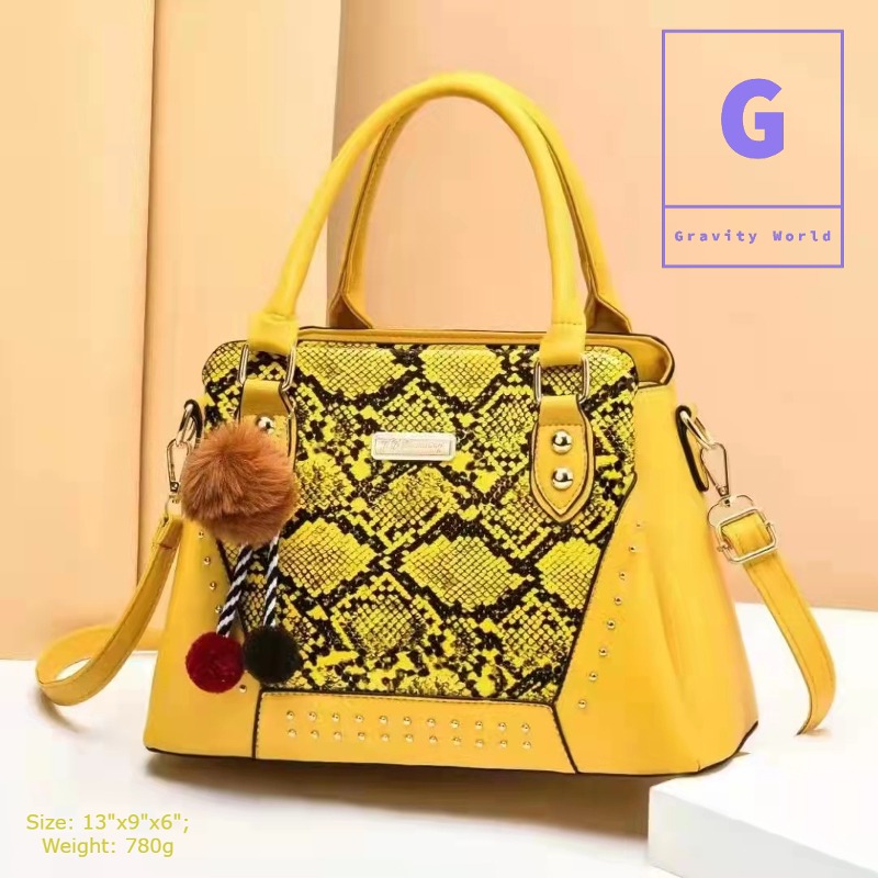 Soft and Print Design Hand Bag