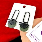 Matt Color Chandelier Earrings