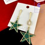 Star Miss Match Drop Earrings