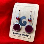 Round Shape Dangle Earrings
