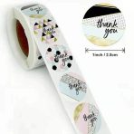 Thank You Sticker Round 1 Inch - Image 7