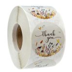 Thank You Sticker Round 1 Inch - Image 5