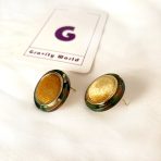 Round Shape Stud Earrings 22-168 - Image 2
