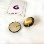 Round Shape Stud Earrings 22-168 - Image 3