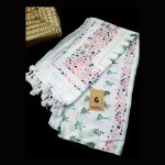 White Pashmina Long Hijab/Scarf - 65