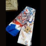 Printed Long Cotton Hijab/Scarf - 67