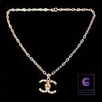 Chanel Necklace with Rope Chain - Image 2