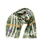 Green Printed Pashmina Hijab/Scarf 78 - Image 3