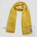 Golden Color Cotton Hijab/Scarf