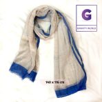Light Ash Soft Check Print Hijab/Scarf