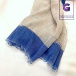 Light Ash Soft Check Print Hijab/Scarf - Image 4