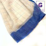 Light Ash Soft Check Print Hijab/Scarf - Image 3