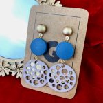Round Shape Tear Drop Earrings