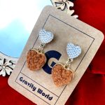 Love Shape Drop Earrings