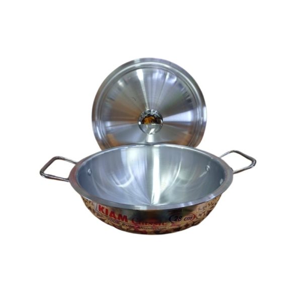 Kiam Aluminium Korai open metal lid gravityworldbd