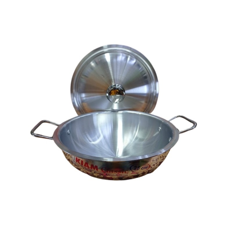 kiam korai 2 Kiam Aluminium Korai open metal lid gravityworldbd