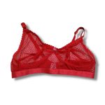 Transparent Net Bra