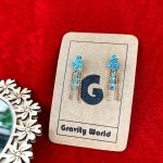 Blue Stone Drop Earrings