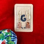 Chain Design Light Weight Drop Earrings
