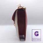 Maroon Small Purse - Image 4