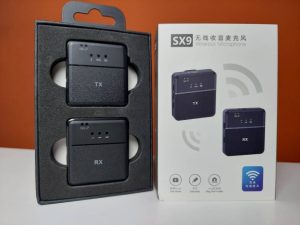 real picture of SX9 Mini Wireless Microphone gravityworldbd