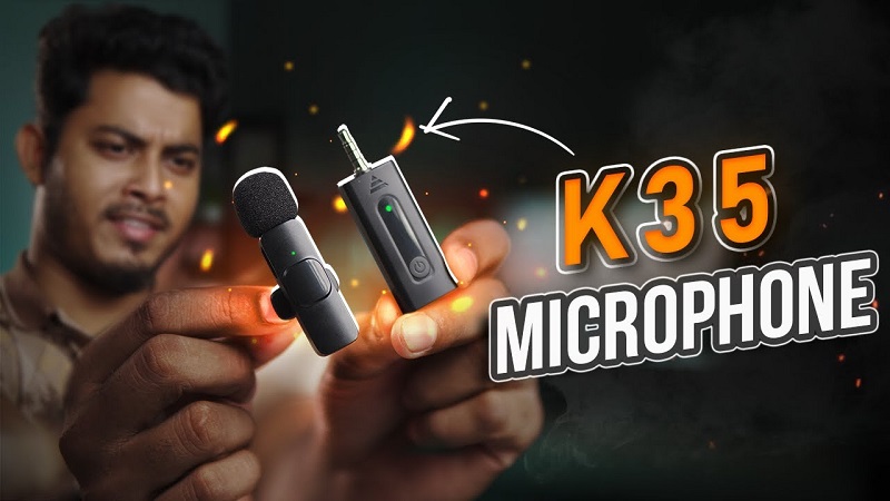 K35 Dual Wireless Microphone banner gravityworldbd