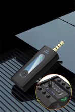 K35 Dual Wireless Microphone For 3.5mm Supported Devices (1:2 Microphone) - Image 4