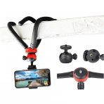 Octopus Tripod With Ball Head- Best For DSLR Or Smartphone Vlogging & Table Stand - Image 3