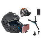 Helmet Chin Mount and Mobile Holder For Smartphone & Action Camera (2 Color) - Image 3