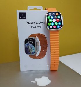 WiWu SW01 Ultra orange color with box real picture gravityworldbd