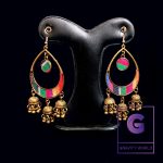 Multi Color Dangle Earrings