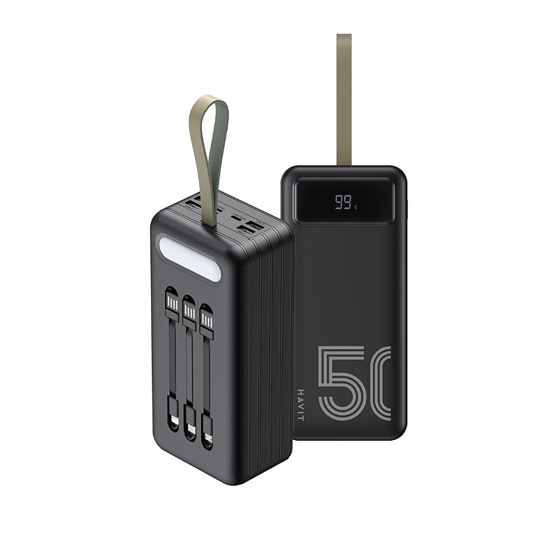 Havit PB71 50000mAh Power Bank front and back image gravityworldbd