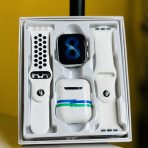 T55 Pro Max Smart Watch with Earbuds & Double Strap - Image 5