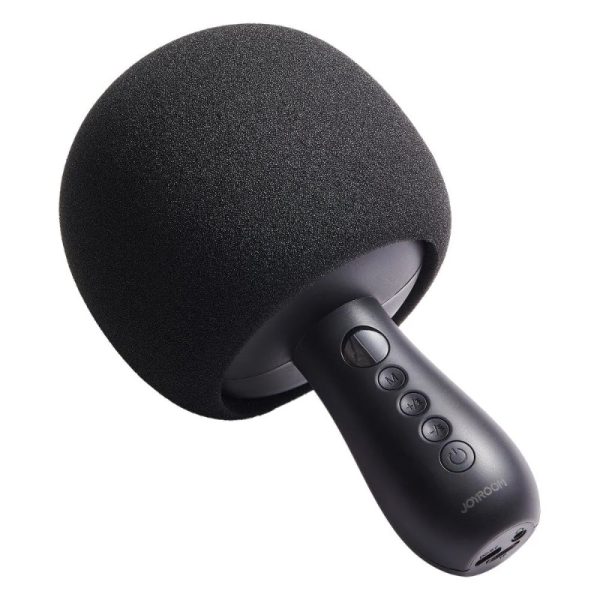 JOYROOM JR-MC6 Handheld Karaoke Speaker black color gravityworldbd