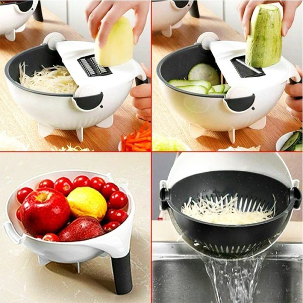 Multifunctional 9 In 1 Vegetable Slicer