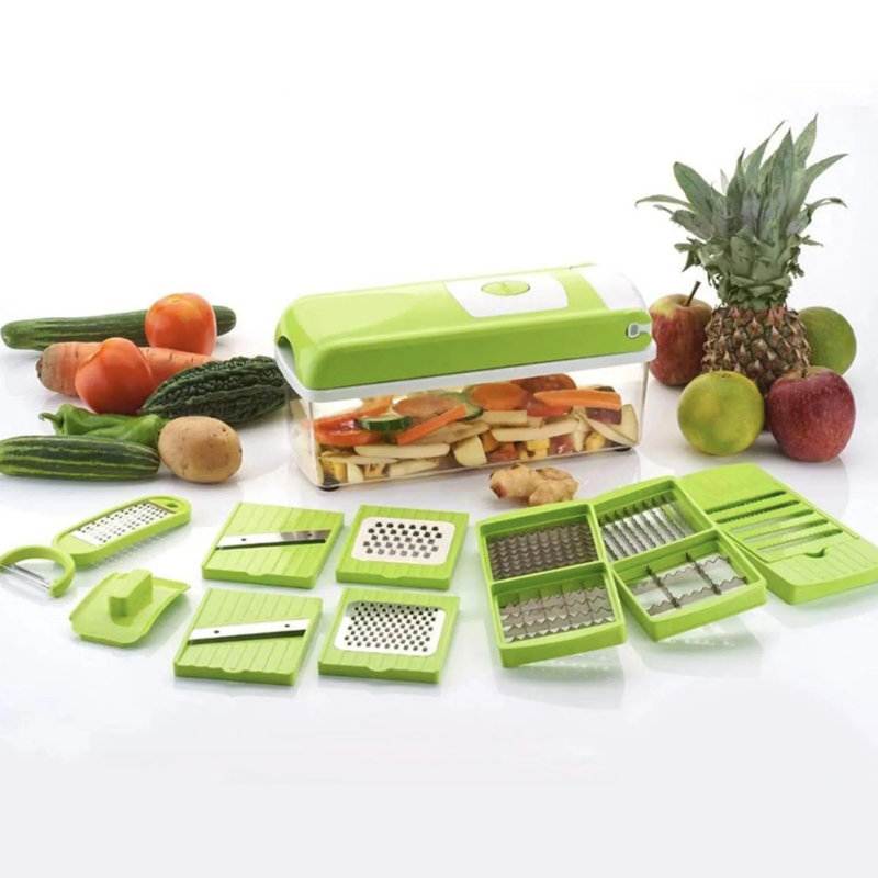 6-In-1 Quicker Vegetable Chopper Slicer
