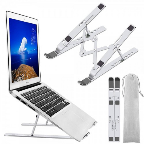 Portable Aluminium Laptop Stand main image gravityworldbd
