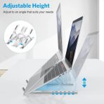 Portable Aluminium Laptop Stand/ Folding Laptop Stand - Image 3