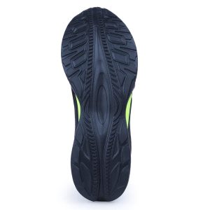 soul of Black Casual Shoes for Men with Green Neon Color T4579