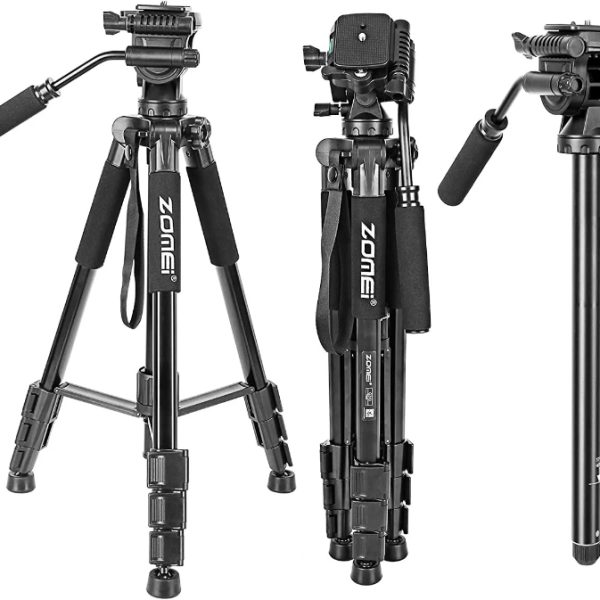 ZOMEI Q310 Professional Camera Video Tripod + Monopod main photo gravityworldbd