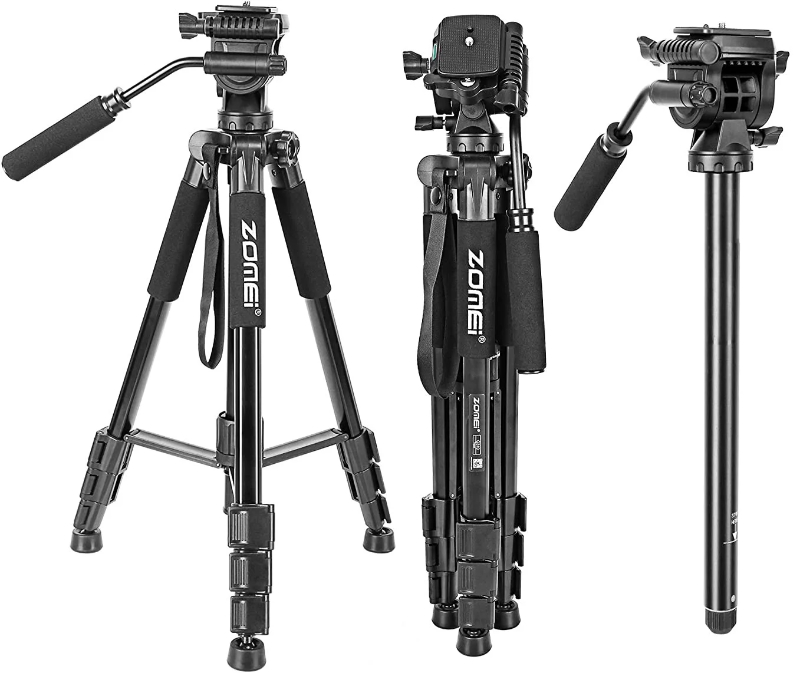 zomei-q310-monopod-tripod-gravityworldbd ZOMEI Q310 Professional Camera Video Tripod + Monopod main photo gravityworldbd