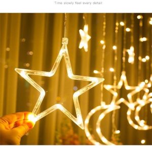 3 Moon 3 Star Fairy Light star on hand gravityworldbd