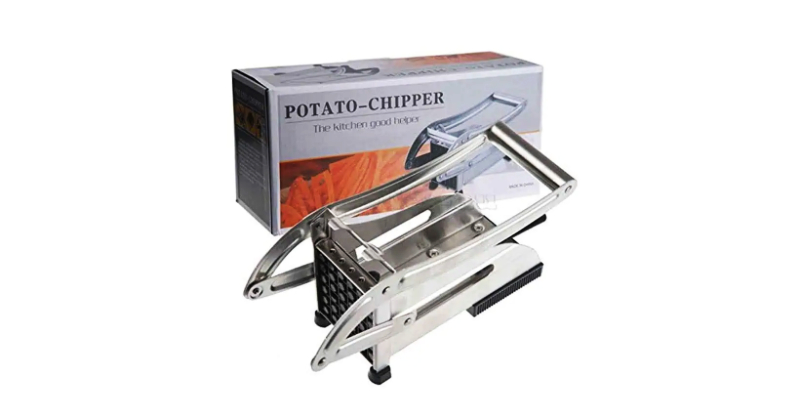 Potato Chipper French Fry Chips Cutter with box gravityworldbd