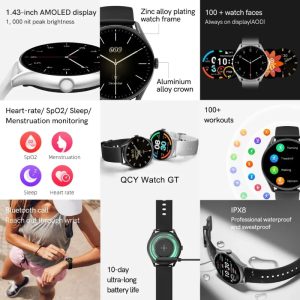 QCY Watch GT feature gravityworldbd