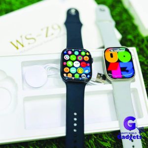 FereFit WS-Z9 Multifunctional Amoled Smartwatch in Belt Black and Silver Color